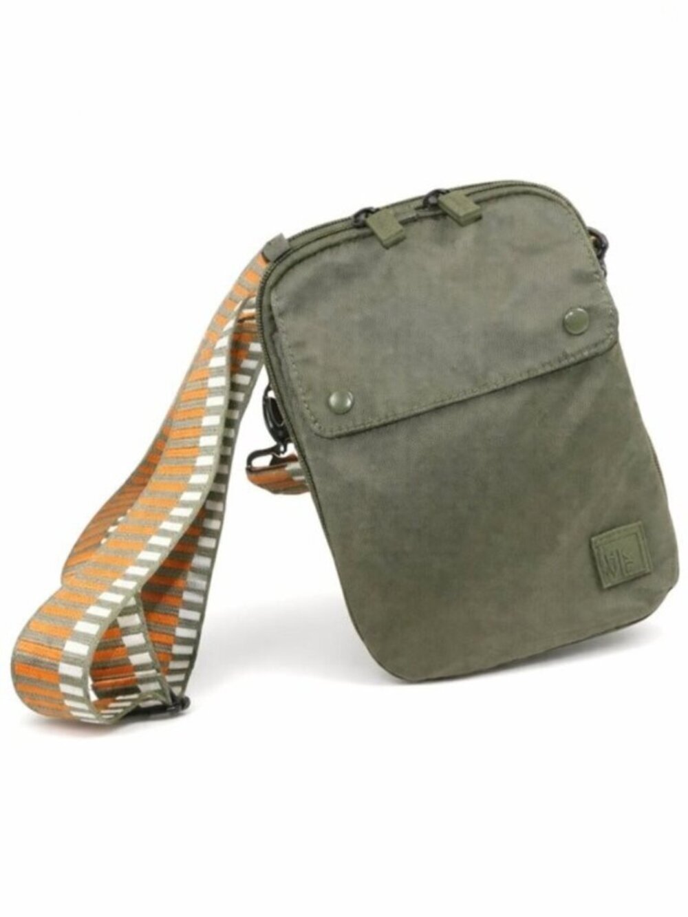 IHKWIP XL Everyday Essential Military Olive Nylon Styling Cross Body Mini Bag